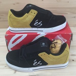 ES Cessna Men’s Size 7 Black/Yellow Skate Shoes